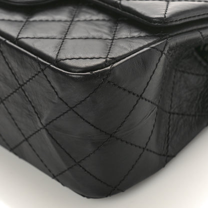 Chanel Aged Calfskin Quilted 2.55 Reissue Mini Flap So Black 9 of 9