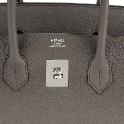 Hermes Togo Birkin 35 Etain 9 of 24