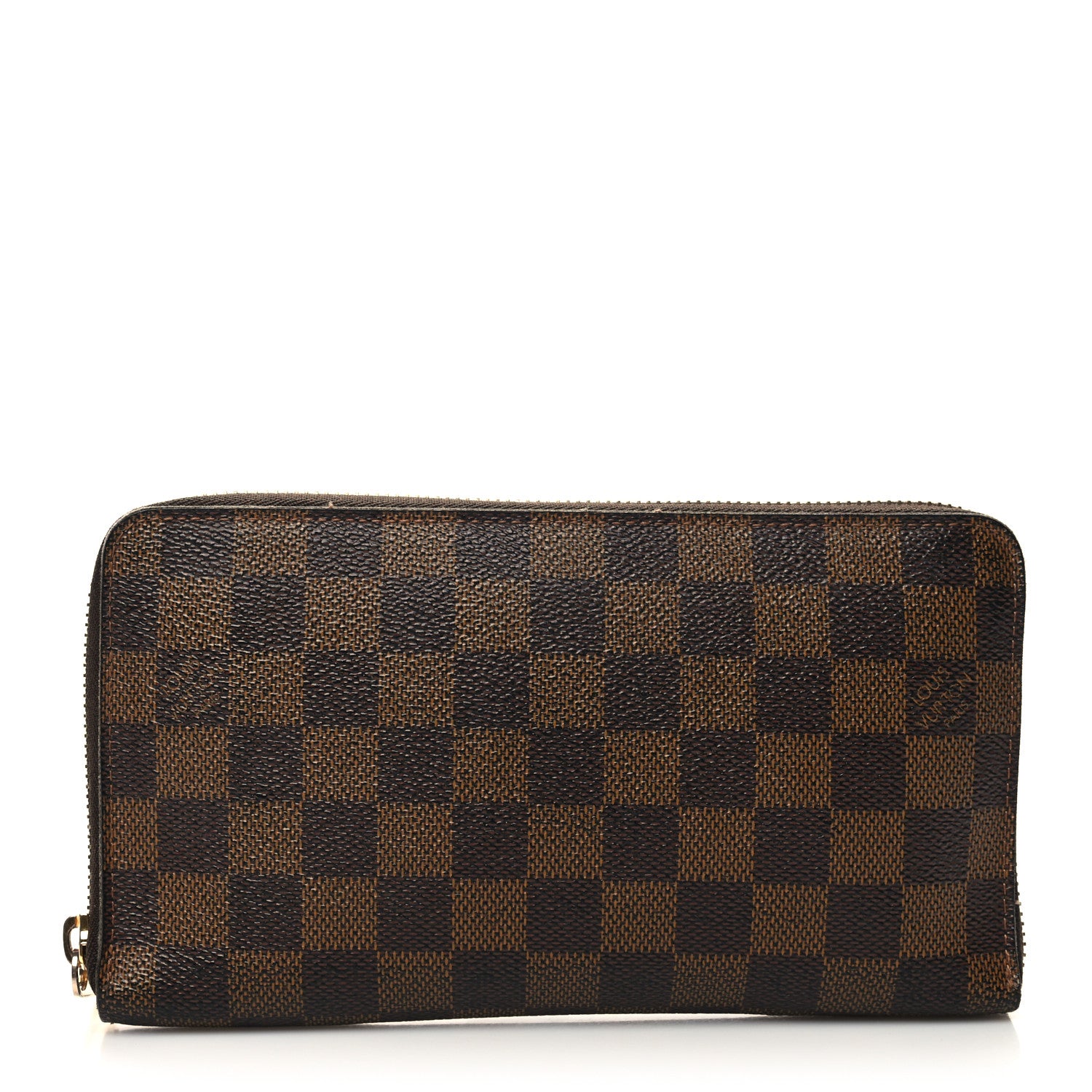 Louis Vuitton Damier Ebene Zippy Organizer Wallet 1 of 9