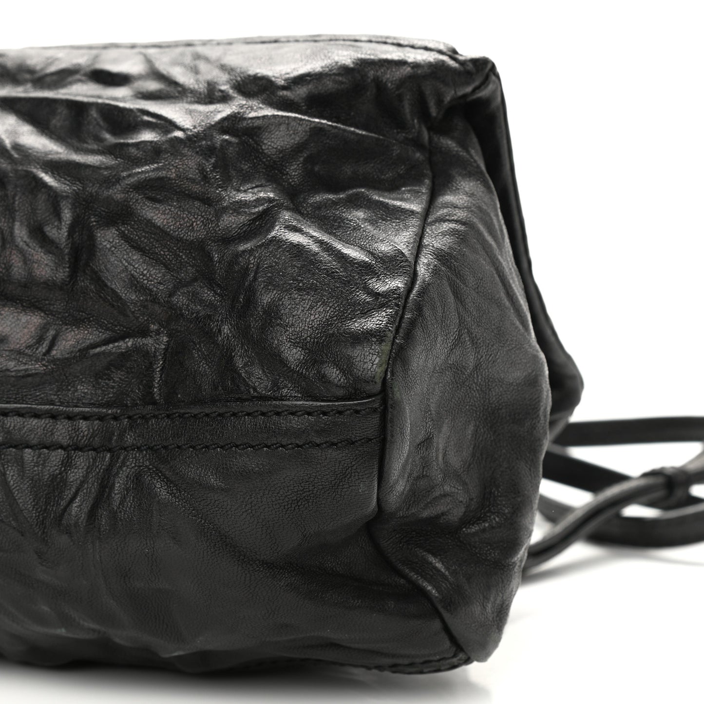 Tumbled Sheepskin Mini Pandora Black