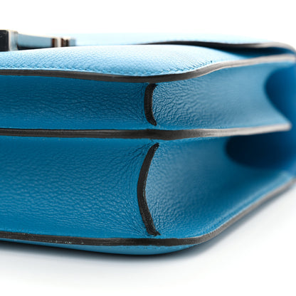 Hermes Evercolor Constance 24 Bleu Azteque 10 of 10