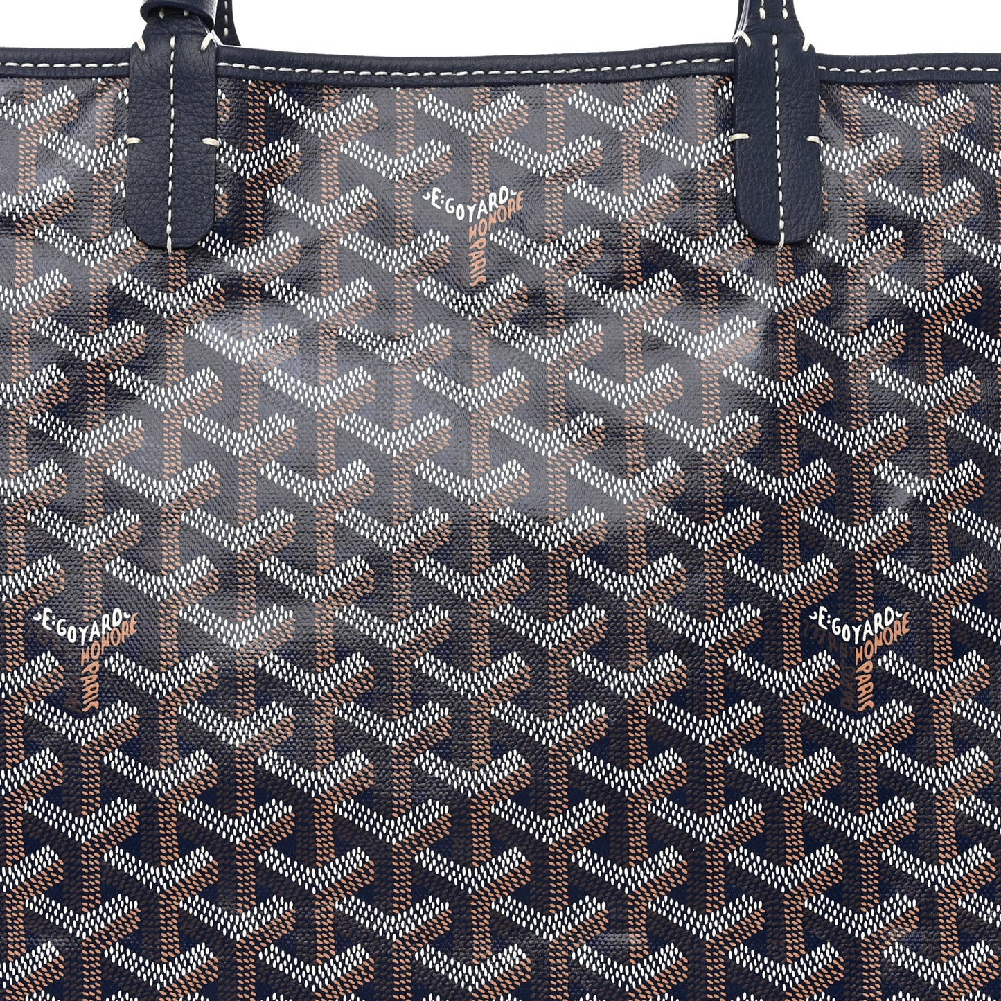 Goyardine Saint Louis PM Navy