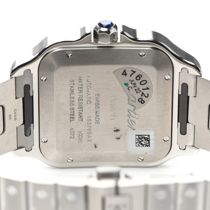 Cartier Stainless Steel 39.8mm Santos De Cartier Automatic Watch 4 of 6
