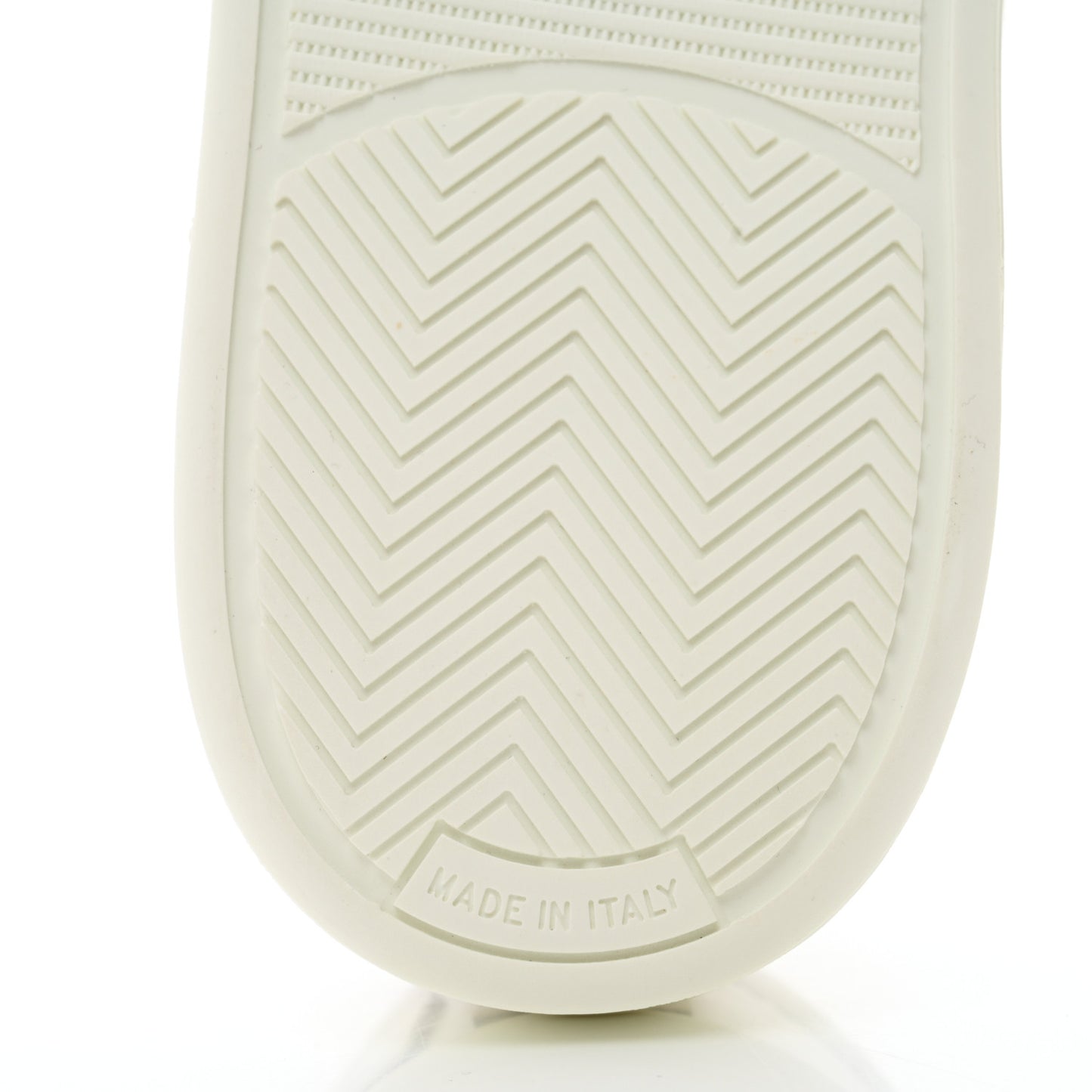 Calfskin Womens Logo Sneakers 39 White Black