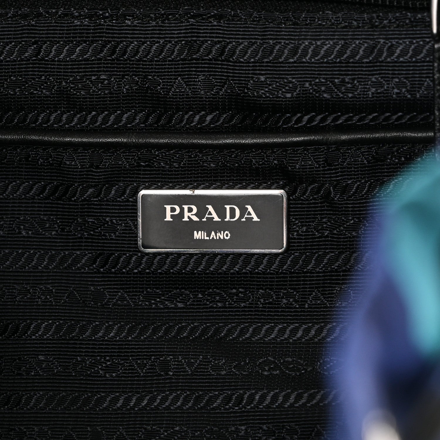 Prada Tessuto Nylon Camouflage Print Backpack Royal 6 of 10