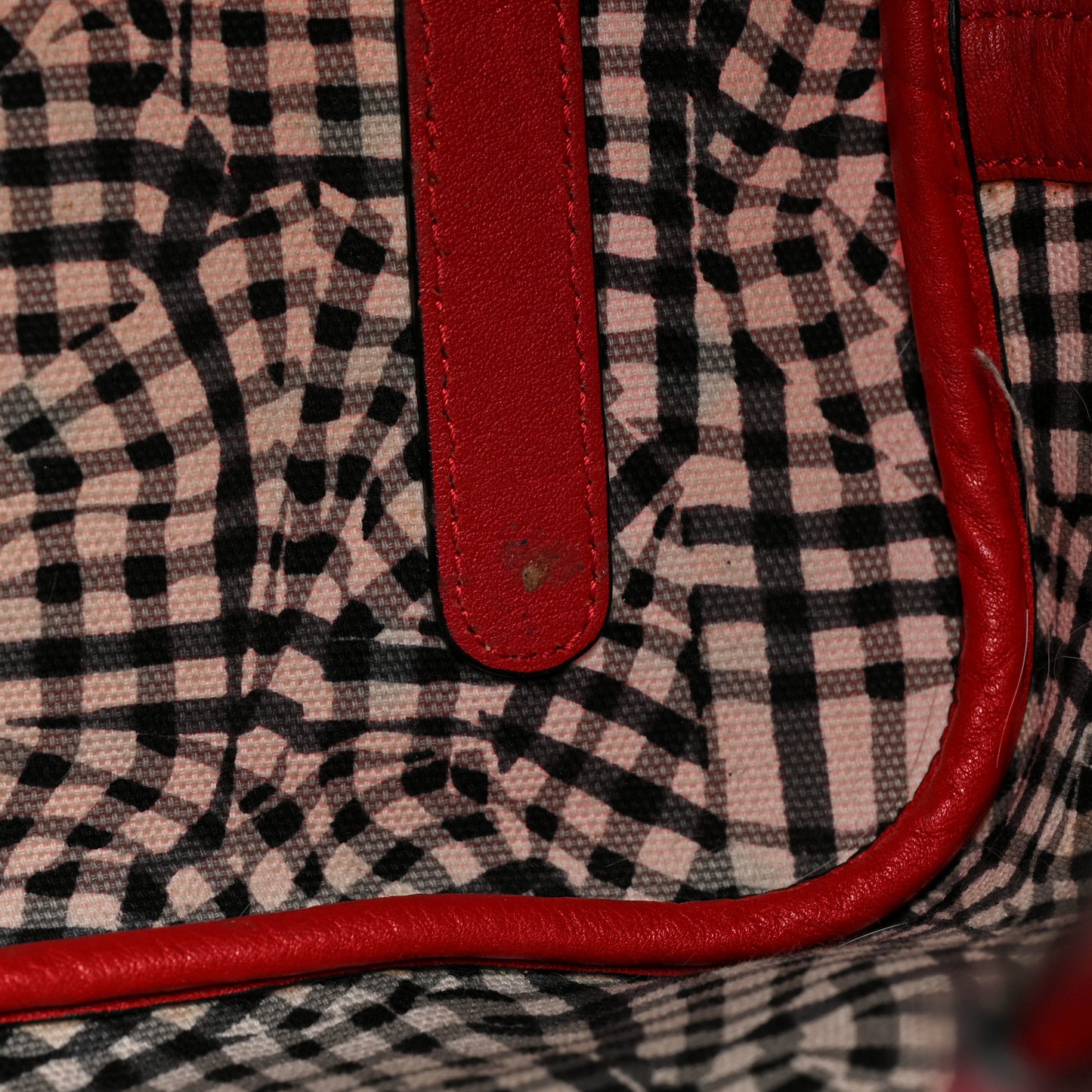 Visetos Large Liz Reversible Shopper Tote Ruby Red