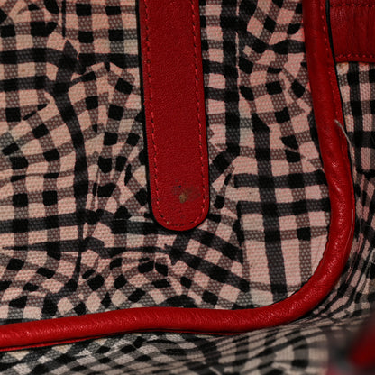 MCM Visetos Large Liz Reversible Shopper Tote Ruby Red 15 of 31