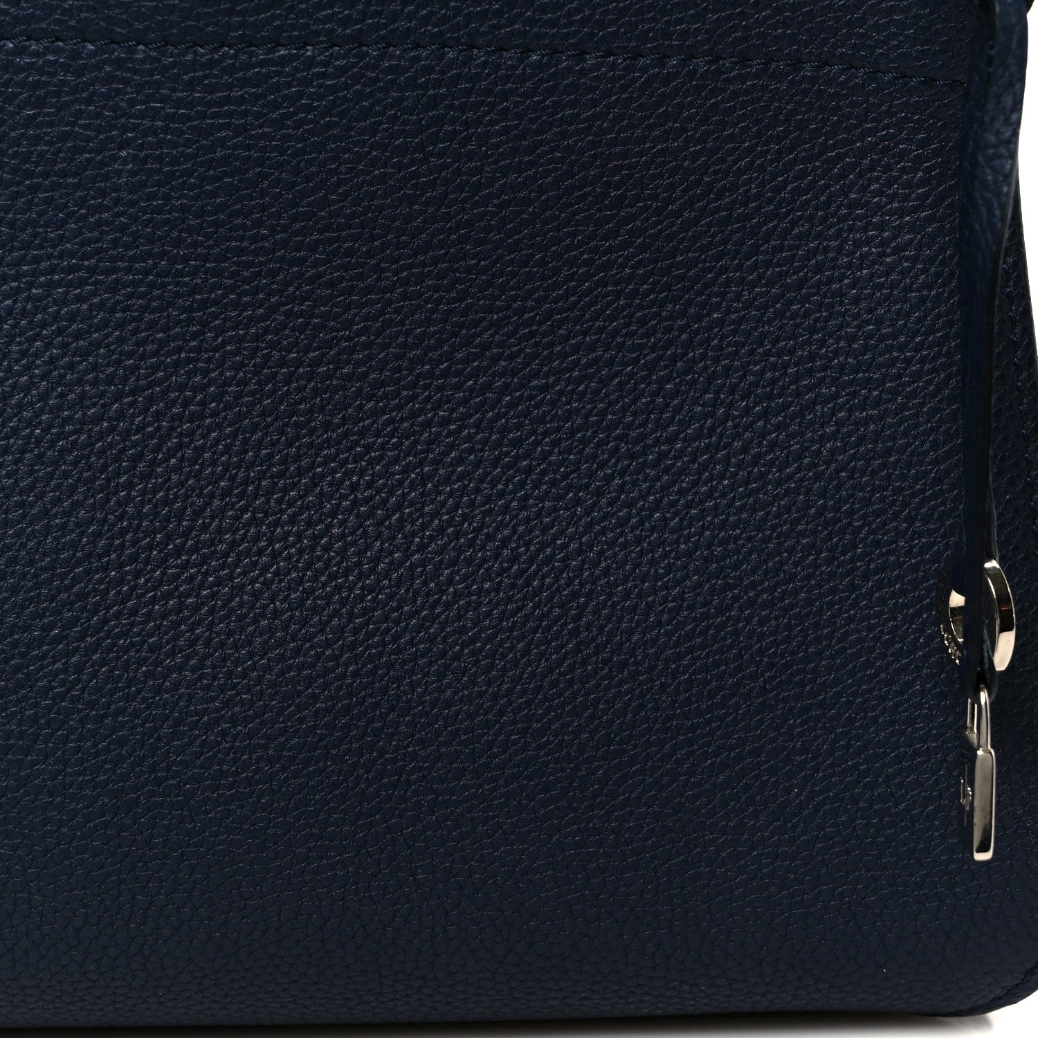 Loro Piana Calfskin Milky Way Odessa Shoulder Bag Navy 11 of 13