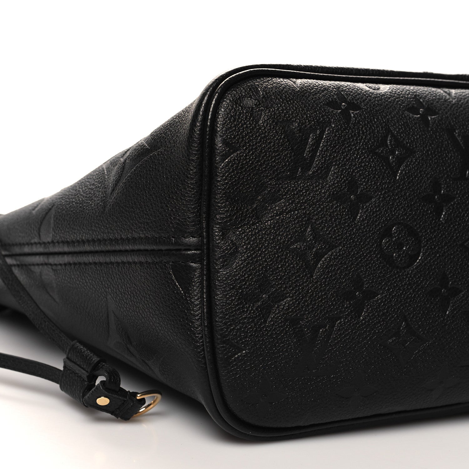 Louis Vuitton Empreinte Monogram Giant Neverfull MM Black 8 of 9