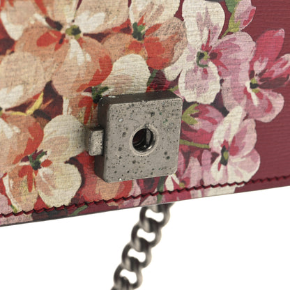 Gucci Calfskin Blooms Print Small Dionysus Shoulder Bag Romantic Cherry Multicolor 11 of 11