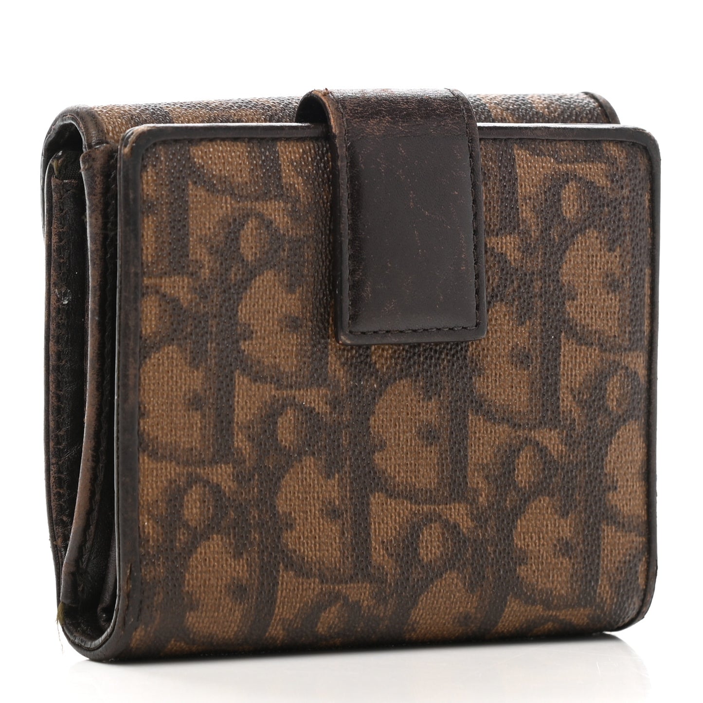 Monogram Compact Wallet Light Brown