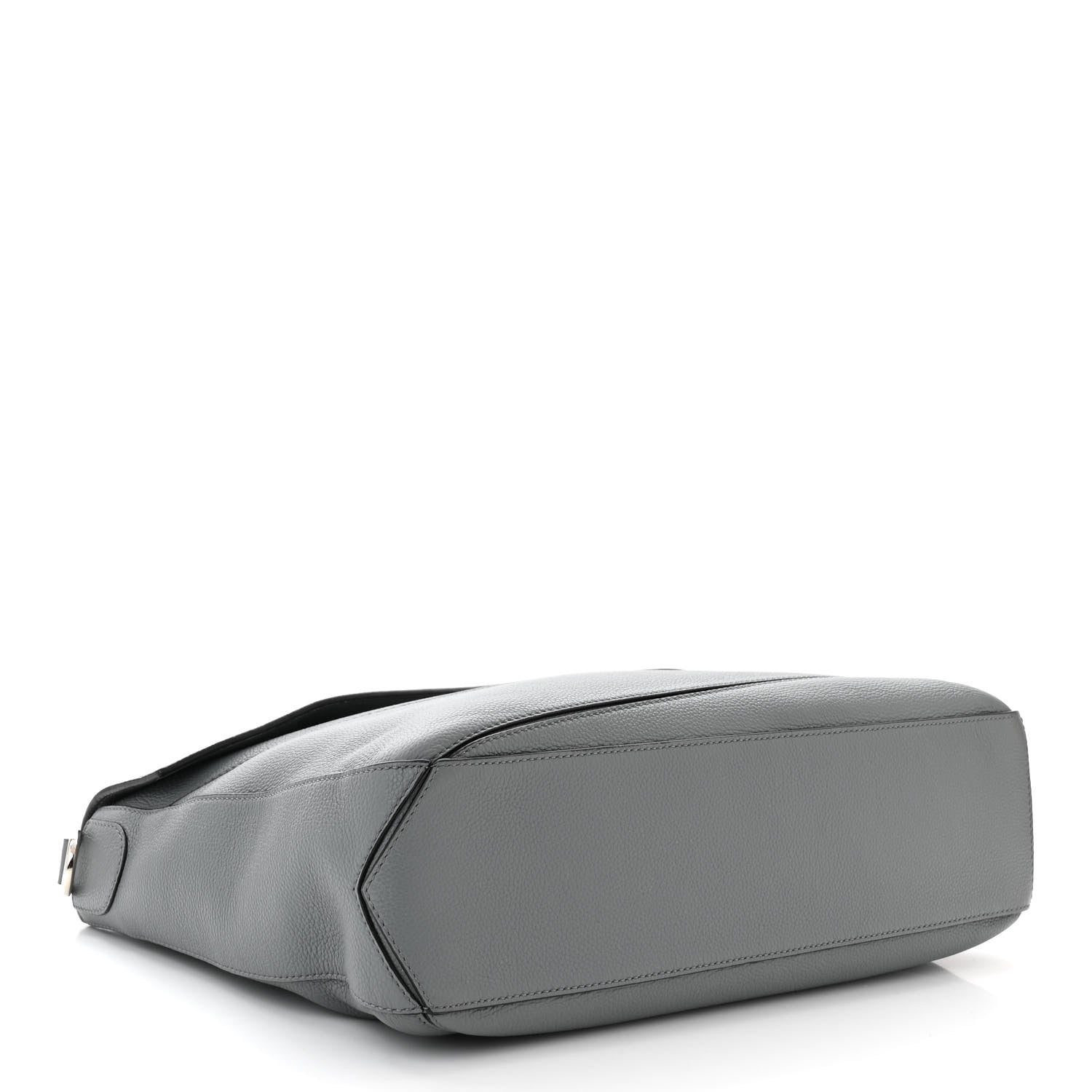 Loewe Calfskin Puzzle Messenger Bag Gunmetal 4 of 9