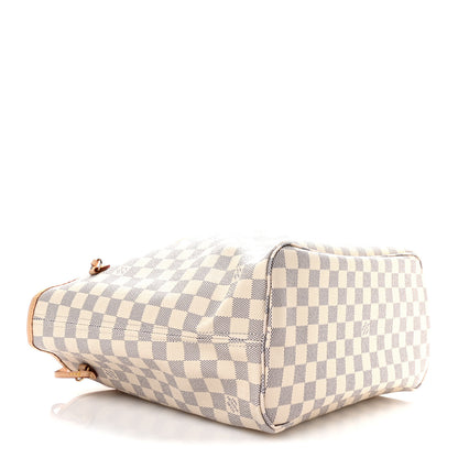 Louis Vuitton Damier Azur Neo Neverfull MM Rose Ballerine 5 of 11