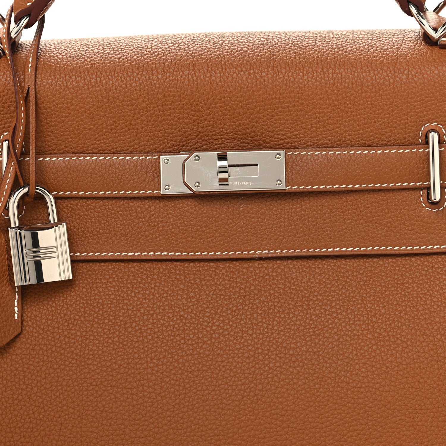 Hermes Togo Maxi Kelly Retourne 42 Gold 8 of 15