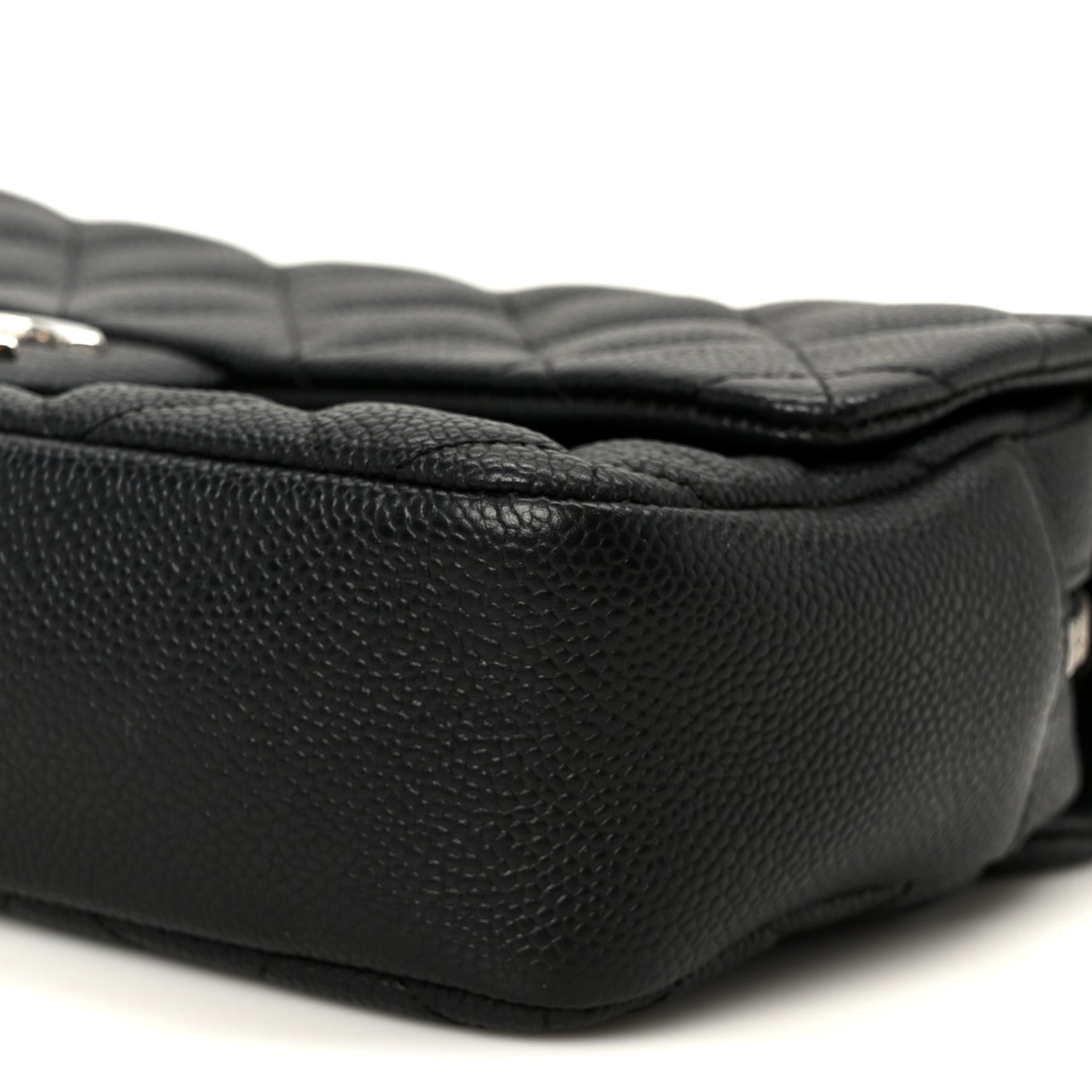 Chanel Caviar Quilted Medium Easy Flap Black 10 of 11