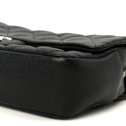 Chanel Caviar Quilted Medium Easy Flap Black 10 of 11