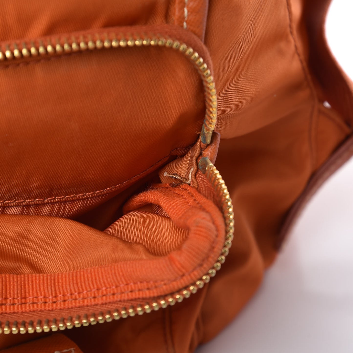 Tessuto Nylon Saffiano Vela Backpack Papaya