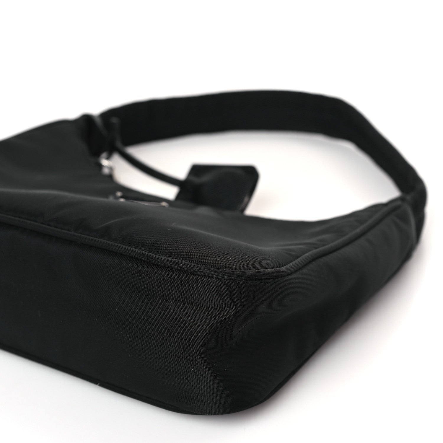 Prada Tessuto Nylon Mini Re-Edition 2000 Bag Black 8 of 8