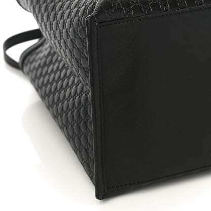 Gucci Soft Microguccissima Medium Tote Black 10 of 13