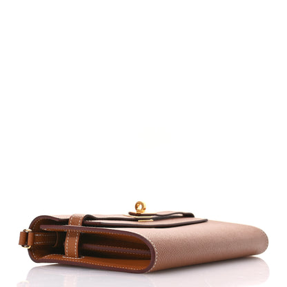 Hermes Epsom Kelly Wallet To Go Gold 4 of 11