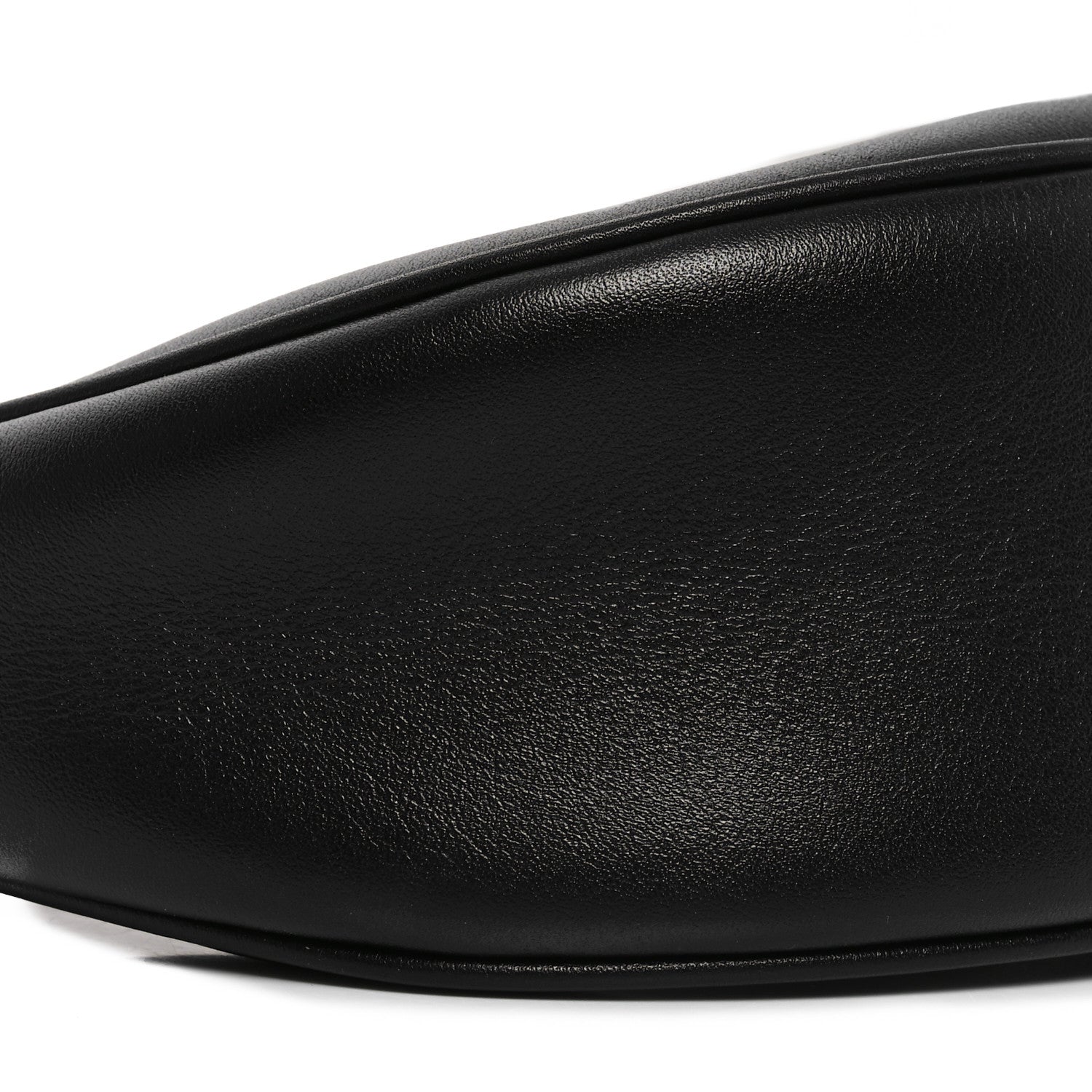 Celine Calfskin Ava Logo Shoulder Bag Black 8 of 9