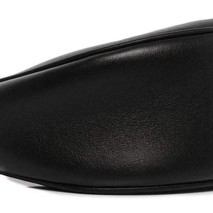 Celine Calfskin Ava Logo Shoulder Bag Black 8 of 9