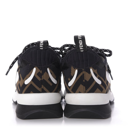 Fendi Technical Mesh Lycra FFreedom Patchwork Sneakers 39.5 Black Tobacco 6 of 10