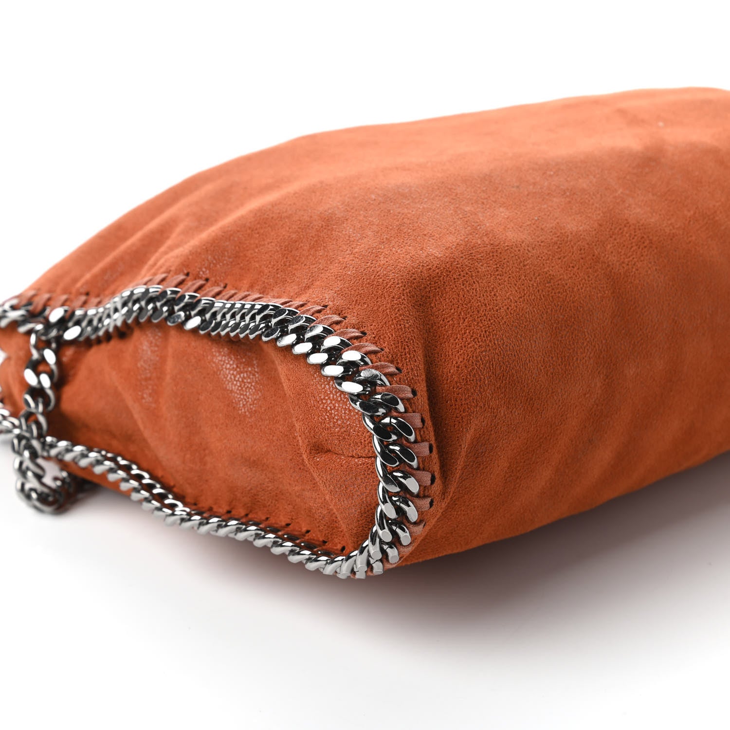 Stella McCartney Shaggy Deer Small Falabella Fold Over Tote Brandy 6 of 10