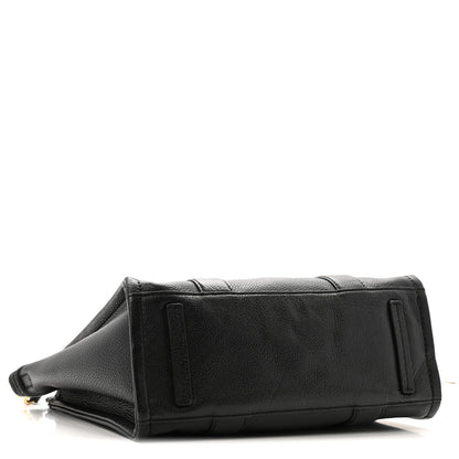 Marc Jacobs Grained Calfskin Medium The Tote Bag Black 4 of 14
