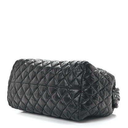 Chanel Nylon Coco Cocoon Bowler Black 8 of 10