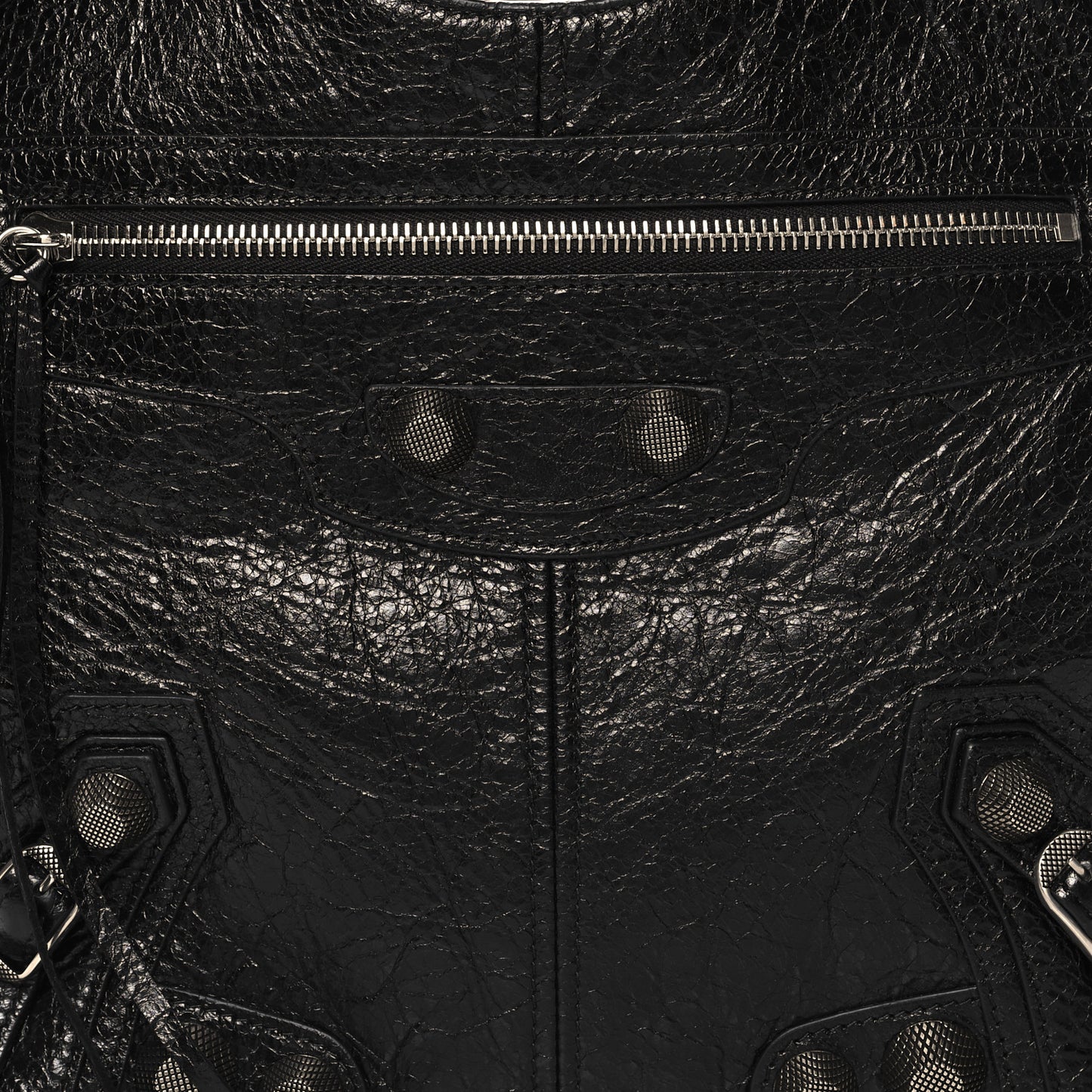 Agneau Arena Medium Le Cagole Carry All Bag Black