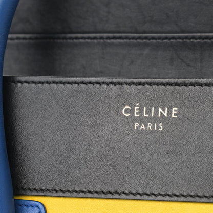 Celine Smooth Calfskin Mini Tri-Color Luggage Sunflower 10 of 21