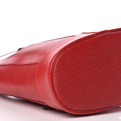 Louis Vuitton Epi Randonnee PM Castillan Red 11 of 12