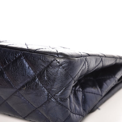 Chanel Metallic Aged Calfskin 2.55 Reissue Flap 227 Blue 11 of 14