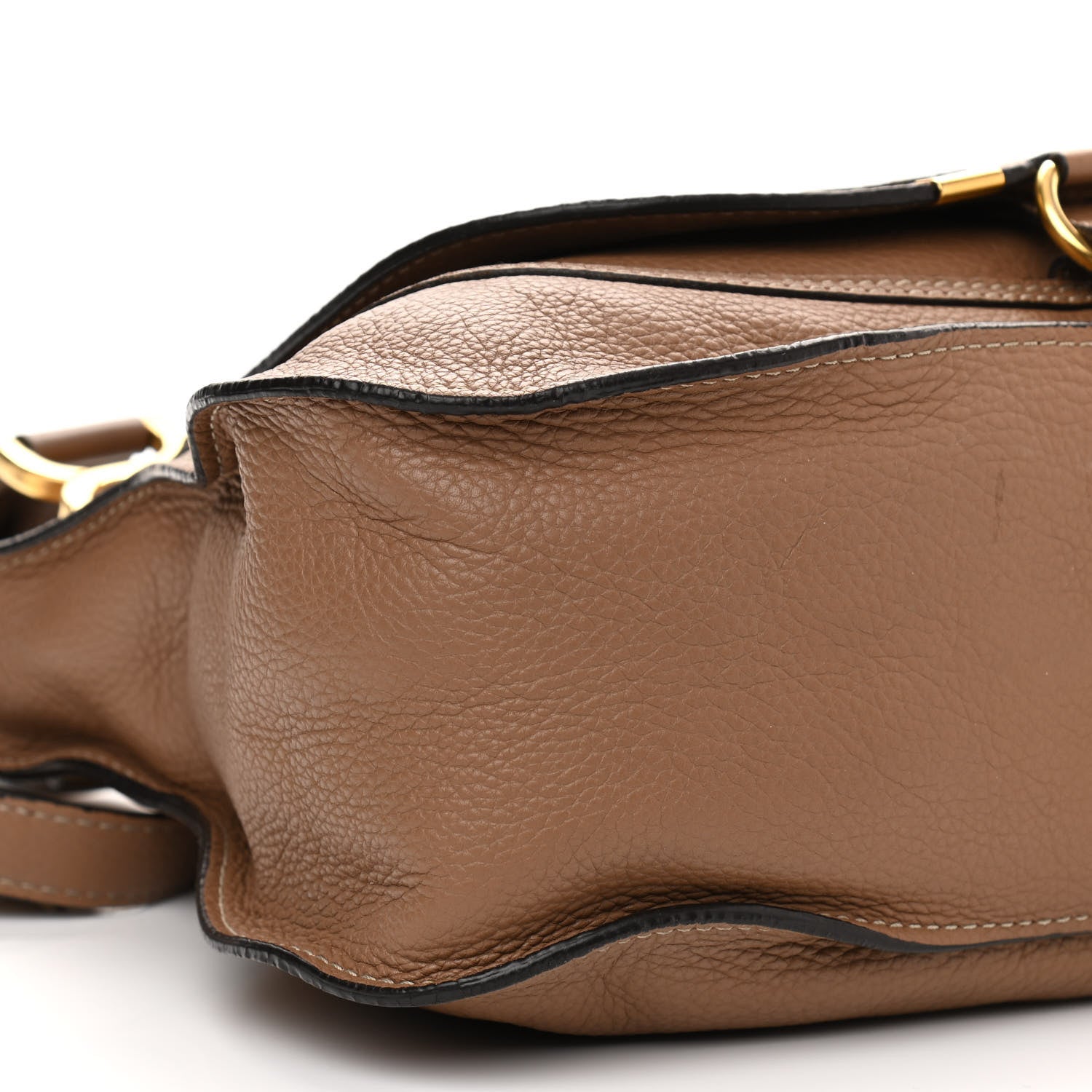 Chloe Calfskin Small Marcie Satchel Nut 9 of 12
