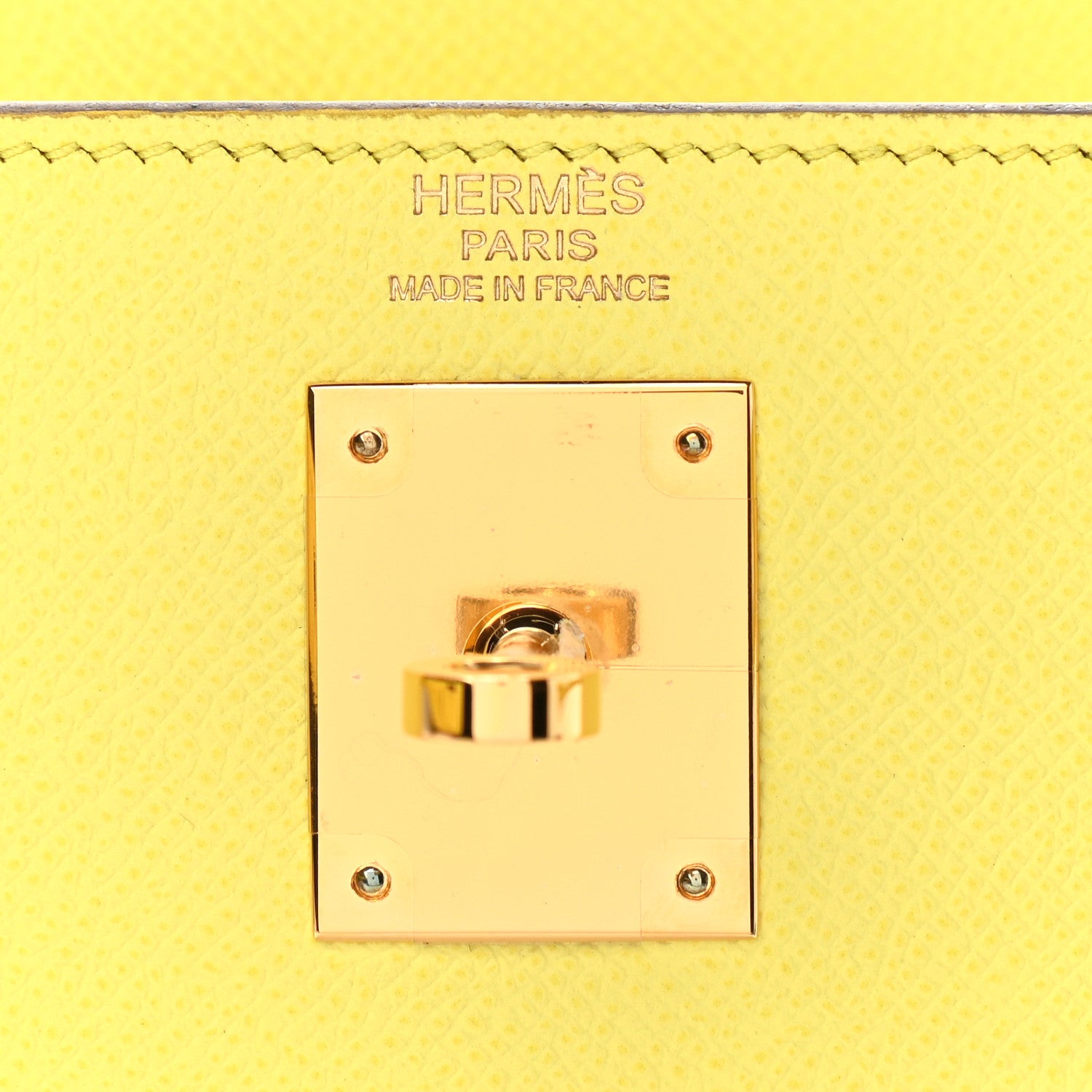 Hermes Epsom Kelly Sellier 32 Soufre 22 of 37