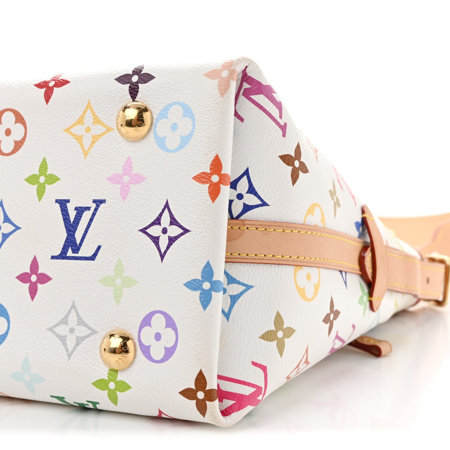 LV X TM Monogram Multicolor CarryAll PM White