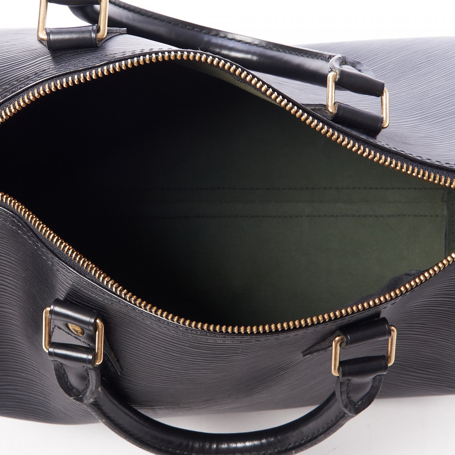 Louis Vuitton Epi Speedy 30 Black 7 of 9