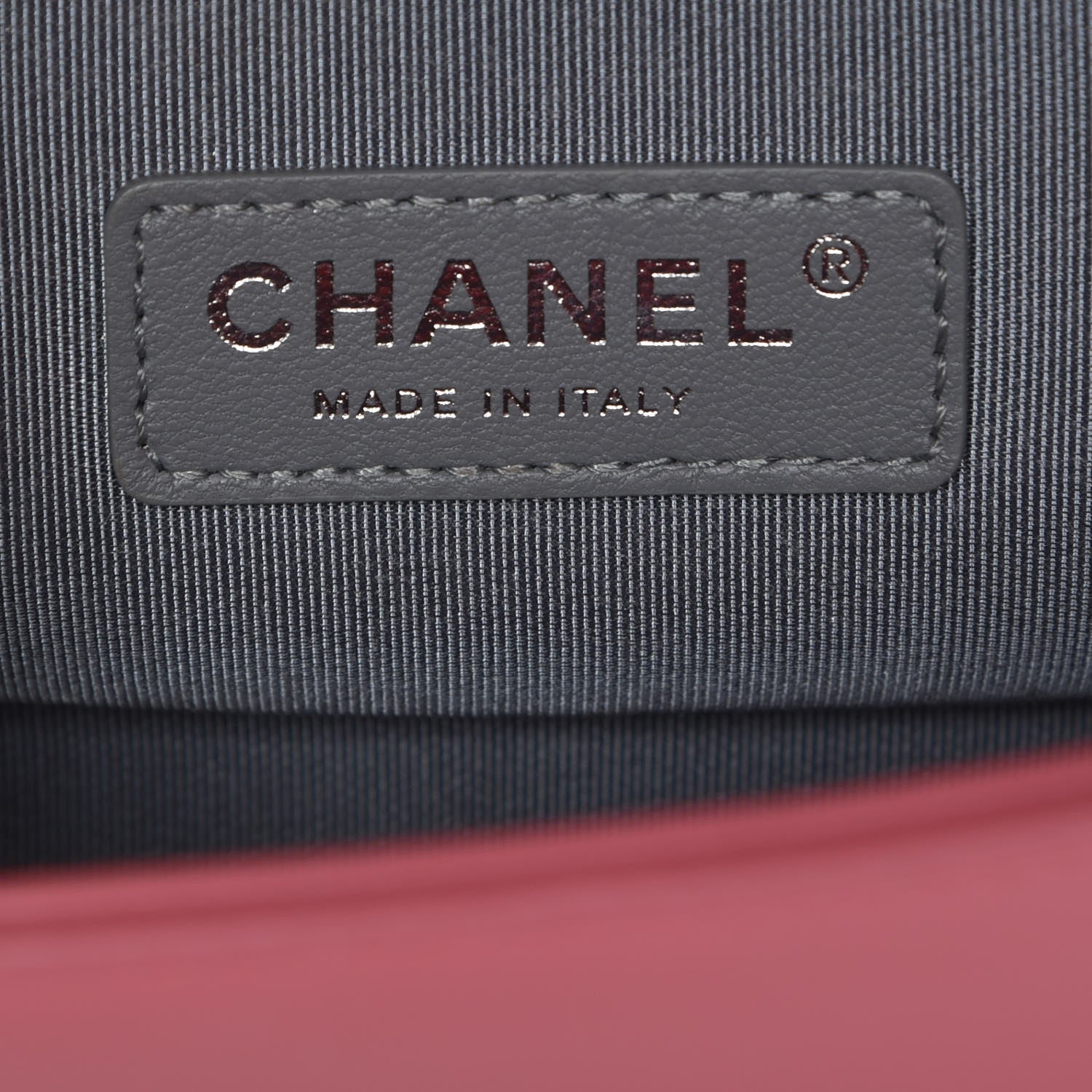 Chanel Calfskin Chevron Quilted Small Boy Flap Pink 6 of 9
