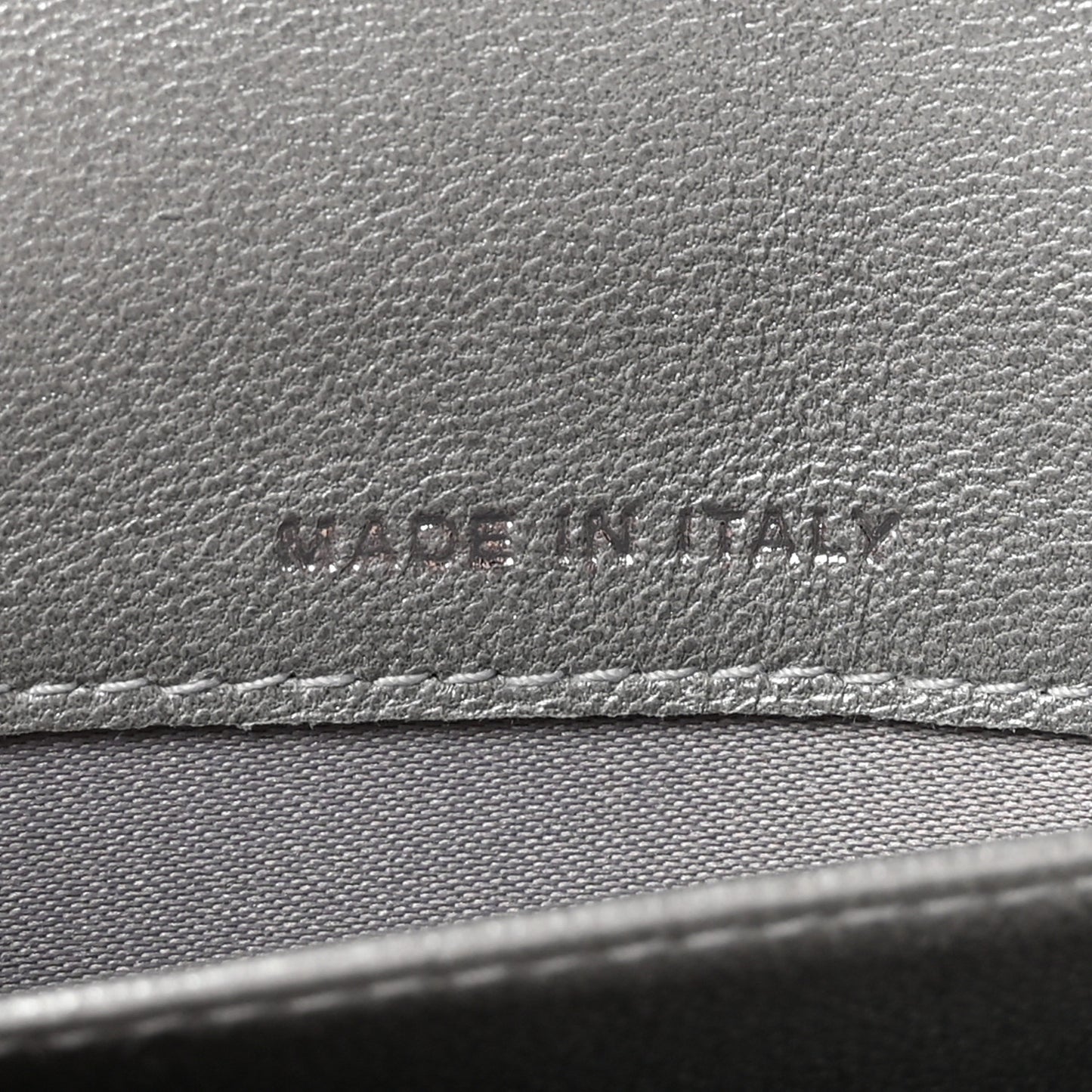 Lambskin Camellia Embossed Yen Wallet Black