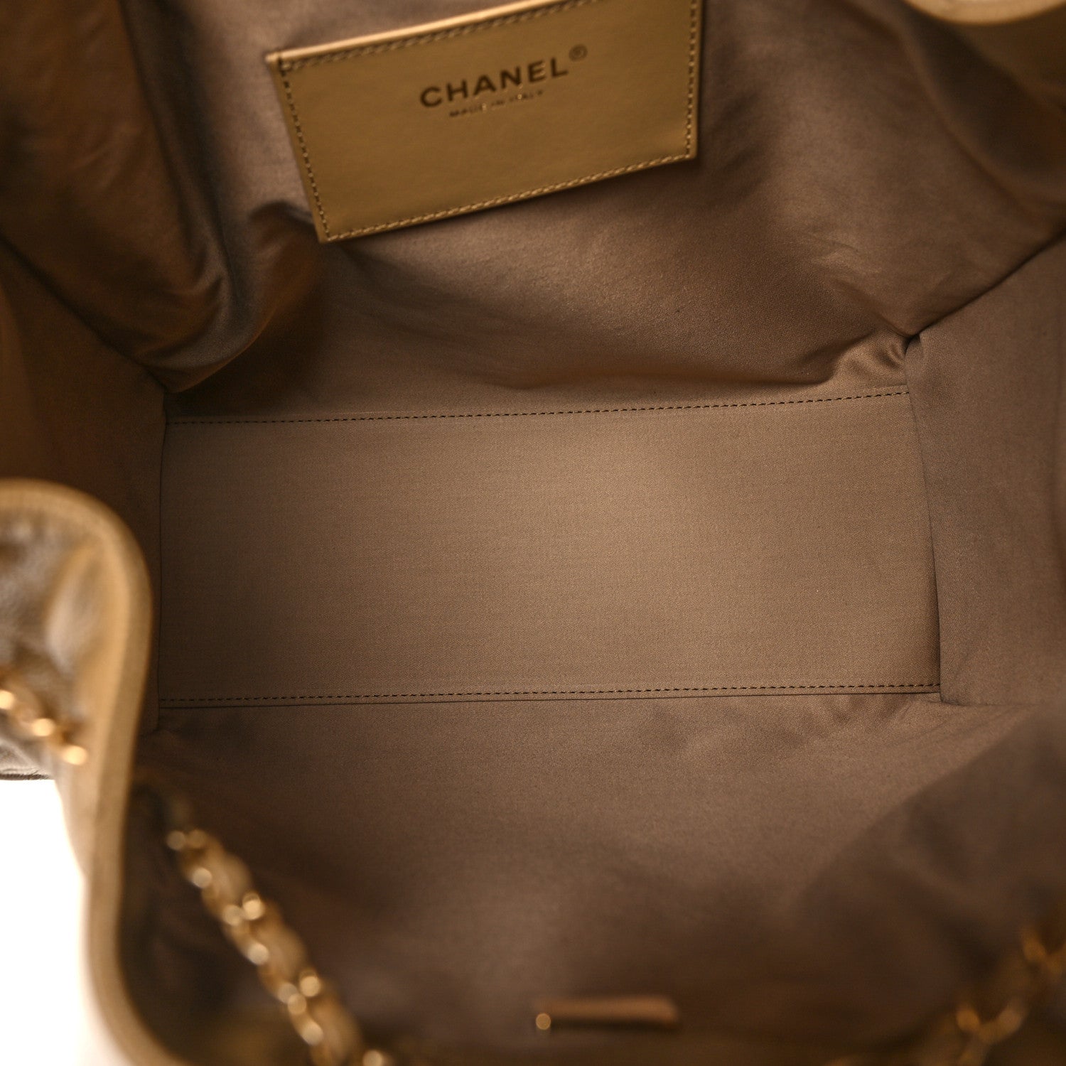 Chanel Caviar Quilted Medium Chanel 25 Handbag Dark Beige 6 of 11
