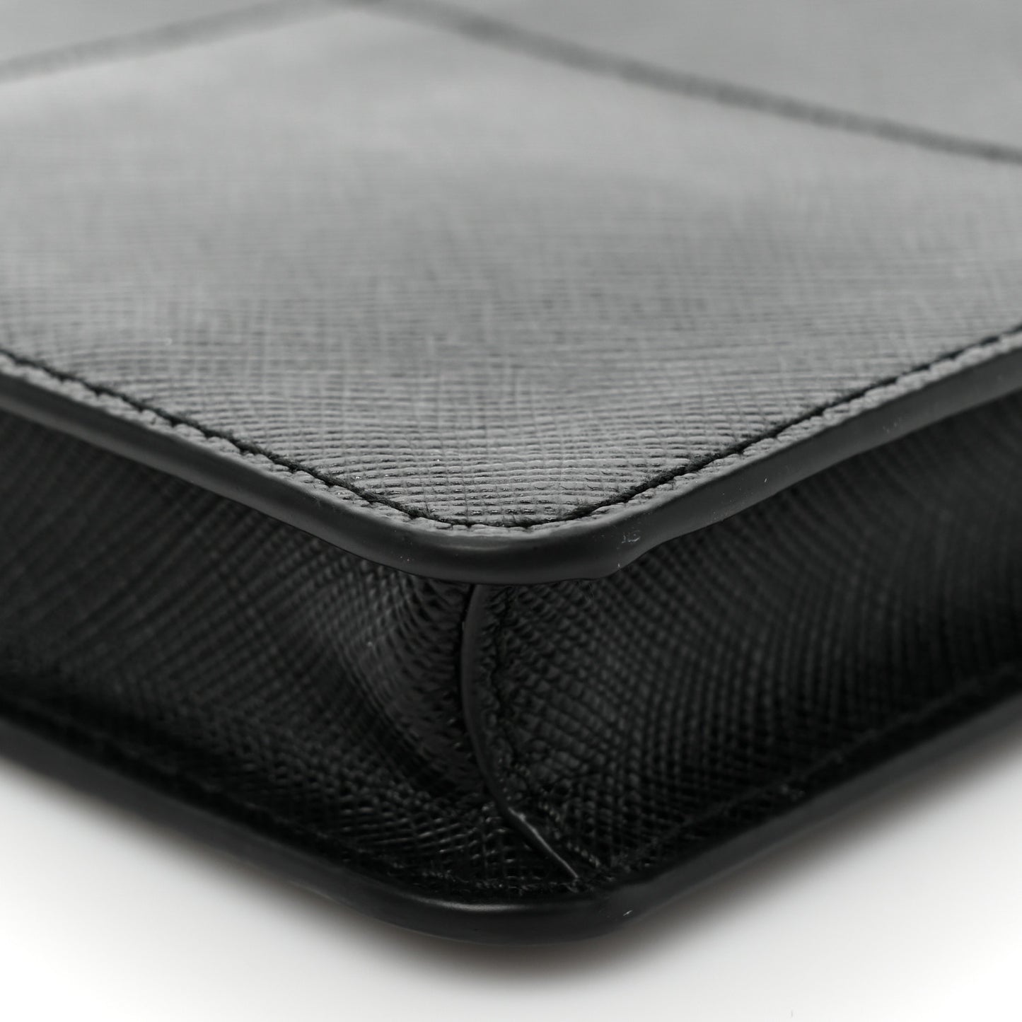 Saffiano Crossbody Bag Black