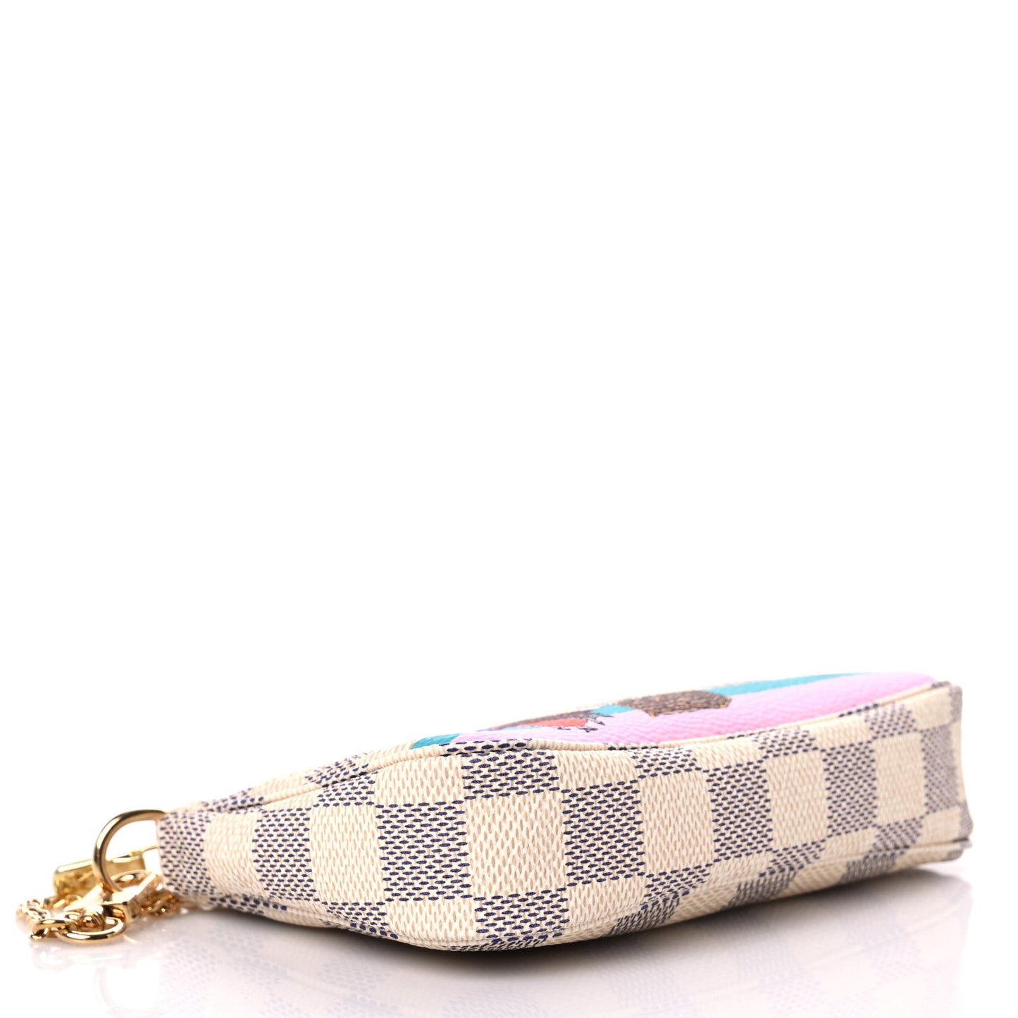 Damier Azur 2016 Christmas Animation Mini Pochette Accessories