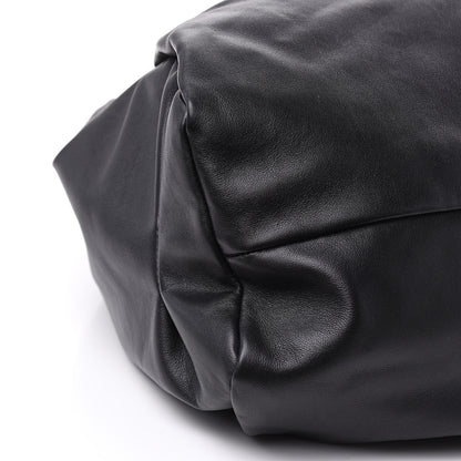 Bottega Veneta Smooth Butter Calfskin The Shoulder Pouch Black 9 of 11