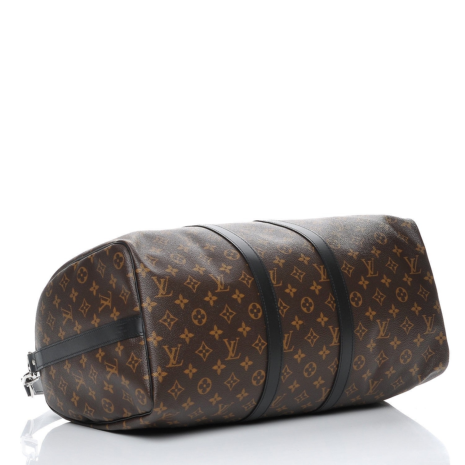 Louis Vuitton Monogram Macassar Keepall Bandouliere 45 4 of 7