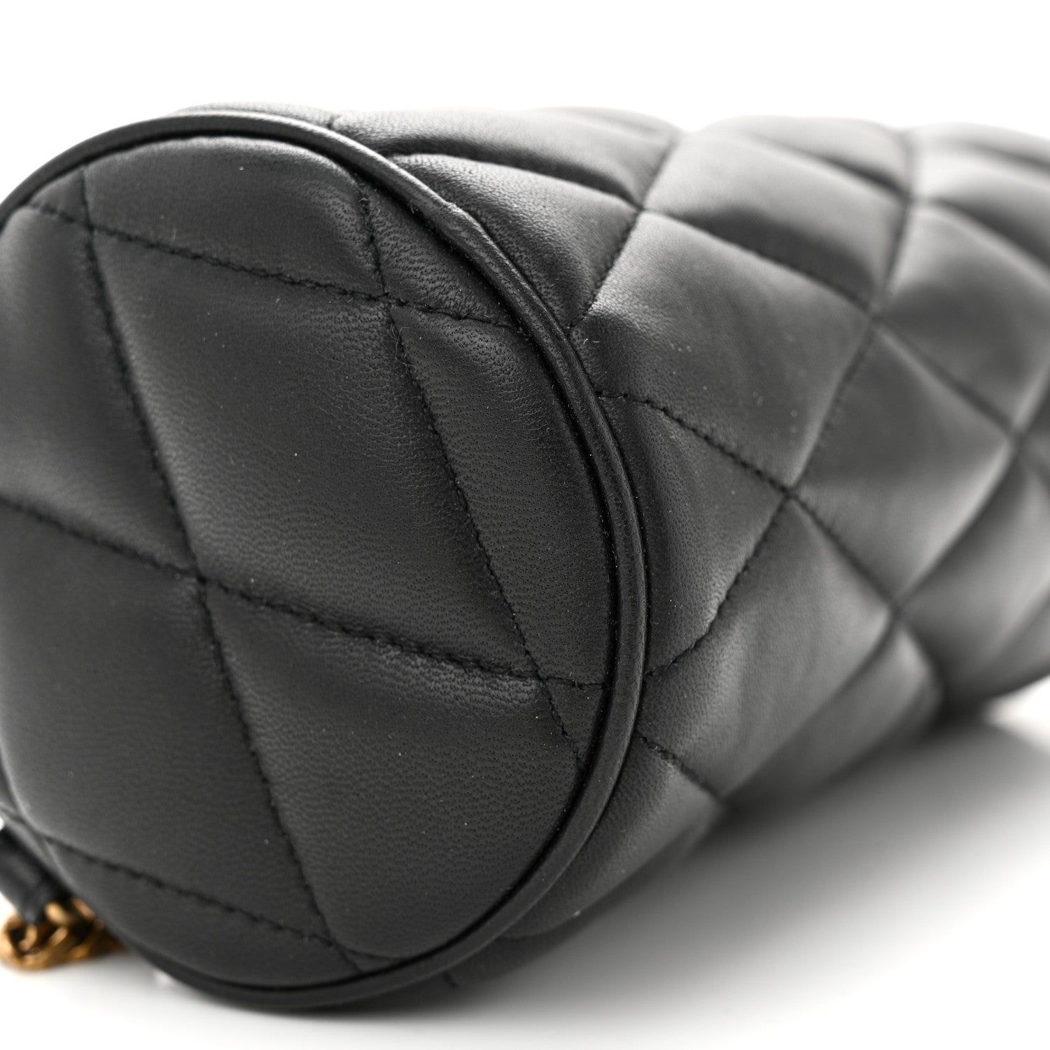 Saint Laurent Lambskin Monogram Mini Sade Tube Bag Black 9 of 10