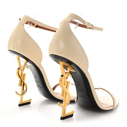 Saint Laurent Calfskin 110 Opyum Sandals 41 Real Beige 5 of 10