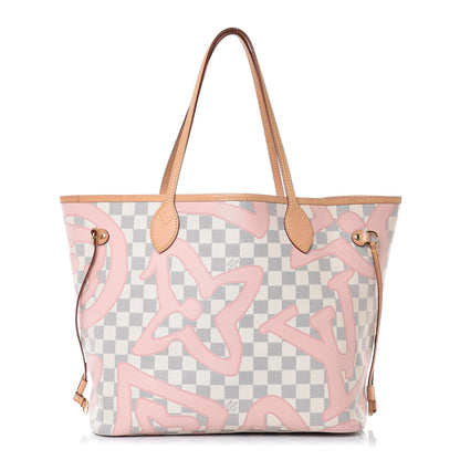 Louis Vuitton Damier Azur Tahitienne Neverfull MM 1 of 11