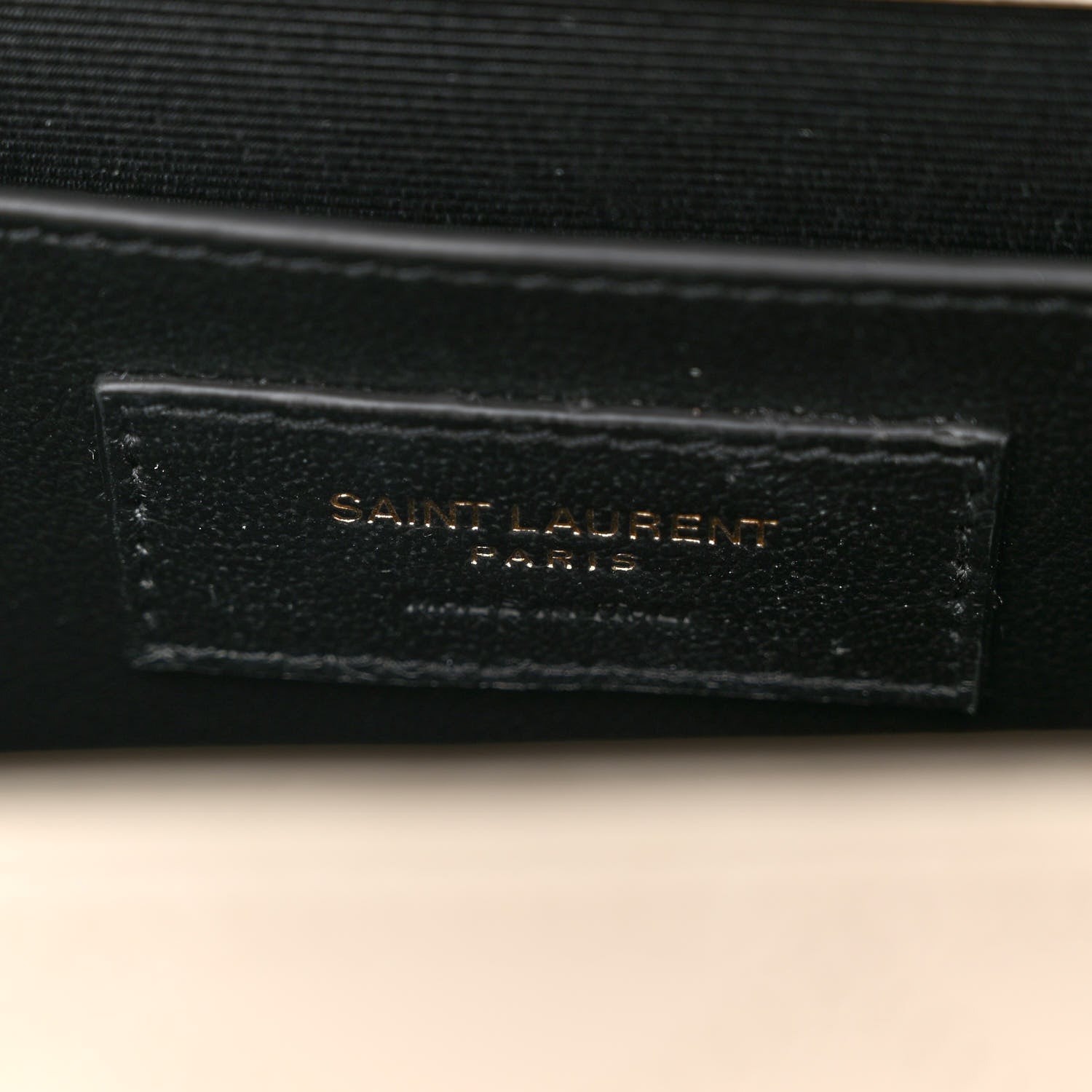 Saint Laurent Grain De Poudre Textured Mixed Matelasse Medium Triquilt Monogram Satchel Crema Soft 6 of 10