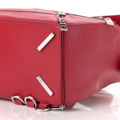 Loewe Calfskin Zipper Puzzle Bag Red 10 of 14